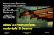 steel constructionfaculty-legacy.arch.tamu.edu/anichols/index_files/...• elastic limit – yield (F y) • inelastic – plastic • ultimate strength (F u) • ductile • strength