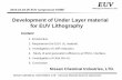 Contenteuvlsymposium.lbl.gov/pdf/2010/pres/RE-P29.pdf · 2010.10.18-20 EUV symposium KOBE. 1. Introduction. 2. Requirement for EUV UL material. 3．Investigation of LWR reduction.