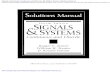 Signals and Systems Continuous and Discrete 4th Edition ......Signals and Systems Continuous and Discrete 4th Edition Ziemer Solutions Manual Author Ziemer Subject Signals and Systems