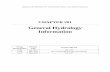 General Hydrology Information 2... · 2013. 5. 29. · INDIANA DEPARTMENT OF TRANSPORTATION—2013 DESIGN MANUAL CHAPTER 201 General Hydrology Information Design Memorandum Revision