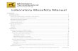 Laboratory Biosafety Manual - Michigan Technological University · 2020. 10. 21. · Michigan Technological University Laboratory Biosafety Manual . 2018 -08 03 6 . 3. Reports to
