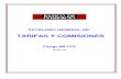 CATÁLOGO GENERAL DE · 2020. 12. 16. · Catálogo General de Tarifas y Comisiones Página 2 Introducción • El presente Catálogo contiene las Tarifas Generales que aplicamos