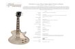 Icy, Metallic looks - Warm Tone! - Gibson...Modern Les Paul Standard Trans Metal Icy, Metallic looks - Warm Tone! This limited run Modern Les Paul Standard comes after the success