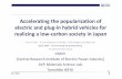 the popularization of and plug in hybrid vehicles for a society ......Accelerating the popularization of electric and plug‐in hybrid vehicles for realizing a low‐carbon society