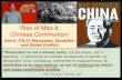 Rise of Mao & Chinese Communism - Coach Hutscoachhutson.weebly.com/.../whap-ch22-chinese-communism.pdf · 2018. 8. 31. · Chinese Communism Unit 6 - CH 21 Revolution, Socialism,