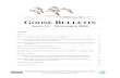 GOOSE BULLETIN - geese.org Bulletin...GAVRILOV 2000, HEINICKE 2008). This review attempts to gather all known information about the distribution of the species on migration and in