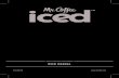 SINGLE SERVE ICED COFFEEMAKER USER MANUAL...Fill the tumbler with large ice cubes to the “ICE” marking. 9. Place tumbler full of ice under drip spout and plug unit in. Press the