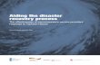 Aiding the disaster recovery process - Inclusive Guarantee · 2019. 2. 5. · Aiding the disaster recovery process - The effectiveness of microinsurance service providers’ response