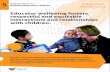 Educator wellbeing fosters respectful and equitable interactions … · 2020. 4. 27. · respectful and equitable interactions and relationships with children. NQS Quality Area Relationships