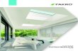 FLAT ROOF SYSTEM PRODUCTS - Fakro GB2018/01/04  · 4 Flat roof window frame is constructed using reinforced multi-chamber PVC profiles. The internal surface of the frame is white