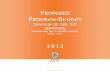 10.04.2012 Chap 3,13, rev 14 · gs/oas proposed program-budget 2013 proposed program-budget chapters iii, xiii, xiv (revised) submitted by the secretary general october 3, 2012 2