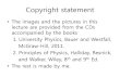 Copyright statementcontents.kocw.or.kr/KOCW/document/2013/korea/... · 2016. 9. 9. · University Physics, Bauer and Westfall, McGraw-Hill, 2011. 2. Principles of Physics, Halliday,