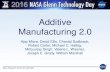 Additive Manufacturing 2...Additive Manufacturing of Ceramics using 3-D Printing Technologies These printers can print polymers with specific filaments Ability to fabricate ceramics