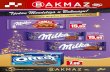 100% CHOCOLATE OAKMAZ© Ponuda artikala iz kataloga vrijedi ... · Cokolada Milka Almond Caramel 300 g kn 53,29 kn/kg 667 W 160kca1 100g 2213kJ 530 kcal Noisette Keks Oreo Original