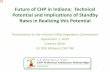 Future of CHP in Indiana: Technical Potential and ...accelerate investments in industrial EE and CHP on 8/30/12 that sets national goal of 40 GW of new CHP installation over the next