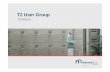 T2 User Group - | nbb.be€¦ · MT019 in case of reject. 9/ 47 T2UG Liquidity monitoring and management