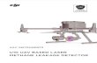 U10 UAV BASED LASER METHANE LEAKAGE DETECTOR · 2020. 11. 17. · U10 UAV Based Laser Methane Leakage Detector Method of Detection TDLAS Detection target Methane（CH 4） Stationary