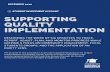 SIA Guidance Supporting Quality Implementation · 2020. 12. 18. · SIA recipients are eligible to claim the first 40% of their total SIA allocation once they have a fully executed