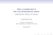 How complicated is the one-dimensional chaosasharkov/How complicated is...How complicated is the one-dimensional chaos: descriptive theory of chaos O.M.Sharkovsky Institute of Mathematics