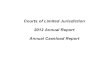 Courts of Limited Jurisdiction 2012 Annual Report Annual ...A glossary is included with each court level: Supreme Court, Court of Appeals, Superior Court, and the Courts of Limited