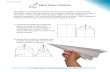Egret Paper Airplane - LearnAlberta.ca Guide...Egret Paper Airplane 2 of 4 Topic 5: Gliders Valley fold Mountain fold Sink fold 3 . 1 c m 1.6 cm cut cut cut cut 0. 6 i c m 1. 2 c m