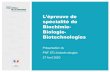 L’épreuve de spécialité de Biochimie- Biologie- Biotechnologies...PNF-ÉPREUVES TERMINALES EN STL-BIOTECHNOLOGIES 27/04/2020 L’épreuve écritede spécialité biochimie-biologie-biotechnologies