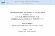 Department of Information Technology 060914 Item 1 DoIT... · 2006. 9. 14. · Department of Information Technology . June 2014 Report to STTC . 2014 Legislative Session Report .