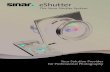 Sinar eShutter 2012 · Sinar X-Contact Cable (RJ45 to X-Contact) 440.18.263 Sinarback Hand Cable Release: 551.43.060 Sinar Power Supply 13.2V, 4m: 523.11.053 Sinar eShutter/eMotion