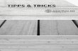 TIPPS & TRICKS - Atlas Holz AG...kN/m2 2 Tipps & Tricks - Terrassenbau allgemeine Hinweise eine aufbauhöhe ab 100 mm gewährt eine optimale belüftung der gesamten Konstruktion. Die