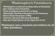 Washington is elected unanimously as President. John Adams … · 2019. 8. 13. · Alexander Hamilton Secretary of the Treasury Henry Knox Secretary of War Attorney General Edmond