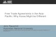 Free Trade Agreements in the Asia- Pacific: Why Korea ...docs.business.auckland.ac.nz/Doc/J-Ravenhill-presentation.pdf · John Ravenhill . Australian National University . Presented