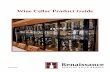 Wine Cellar Product Guide · 2019. 8. 27. · SN64 34" 81" SC84 12-3/4" 95" SD84 14-7/8" 95" SE84 17" 95" SF84 19-1/8" 95" SG84 21-1/4" 95" SH84 23-3/8" 95" SJ84 25-1/2" 95" SK84