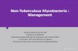 Non-Tuberculous Mycobacteria : Management...Jarand J, et al. Long-term follow up of Mycobacterium Avium Complex lung Disease in Patients Treated With Regimens Including Clofazimine