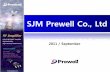 SJM Prewell Co., Ltd · 2013. 11. 21. · PW350 PW370 PW410 PW450 PW470 PW510 PW550 PW570 InGaP HBT RFIC Division PW series : Gain block PW290 (11)-Broadband Gain Block -Mobile infrastructure