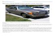 Mercedes W126 300SE buyers guide/ owner interview buyers guide owner... · 2020. 10. 17. · Mercedes spent upwards of $1 billion to design and engineer the W140 model (the replacement
