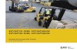 DP/GP15-35N, DP/GP20CN DP/GP40-55N, DP/GP50CN · 2017. 7. 27. · Cat® Lift Trucks is one of the leading manufacturers of vehicles for materials handling, ... DP25N 2500 500 1600