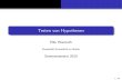 Testen von Hypothesen - hu-berlin.dedidaktik.mathematik.hu-berlin.de/files/testen_2010_h.pdfTesten von Hypothesen Signiﬁkante Abweichungen Test ¨uber eine unbekannte Wahrscheinlichkeit