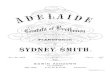 Adelaide [Op.46] - Sheet music · Adelaide. PEO PED PEO SMITH, SMITH, - SYDNEY SMITH, Adelaide. Allegro molto. SYDNEY SMITH, N? 10519.) 234 SMITH. Adel.ide PED *PED PED SYDNEY A &