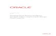 Oracle Enterprise Manager 12c Cloud ControlManaging OBIEE using OEMCC 12c 2 Executive Overview Oracle Business Intelligence tools and technology provide a broad set of capabilities