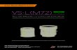 VS-L M72 ENG - VS Technology · 2019. 10. 9. · VS-L（M72）12K Image circle φ75mm, line scan macro lens with short focal length Ensures illumination uniformity from the center