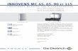 De Dietrich Thermique Pro - INNOVENS MC 45,, 65 ,, 90 115pro.dedietrich-thermique.fr/content/download/608/2978/...De plus, dans le cadre d’installations plus importantes, il est