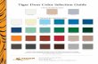 Tiger Door Color Selection Guide · 2019. 9. 24. · 3 Stock Standard Colors Tiger Door Color Selection Guide 24 Optional pre-matched colors Custom Color Matching Available, contact