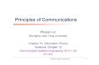 Principles of Communications - GitHub Pages...Principles of Communications Weiyao Lin Shanghai Jiao Tong University 2009/2010 Meixia Tao @ SJTU 1 Chapter 10: Information Theory TextbookTextbook::