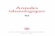 Annales islamologiques - IFAO · 2010. 6. 15. · Allen Fromherz Being Like Women to be Better Men. Mythical Origins of the Male Veil. Alors qu’il constituait, à l’origine, un