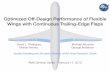 Optimized Off-Design Performance of Flexible Wings with Continuous Trailing Edge … · 2015. 2. 17. · Optimized Off-Design Performance of Flexible Wings with Continuous Trailing-Edge