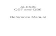 Alesis QS7 / QS8 Reference Manual...Introduction Thank you for purchasing the Alesis QS7/QS8 64 Voice Expandable Synthesizer. To take full advantage of the QS’s functions, and to