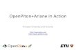 OpenPiton+Arianein Action - Princeton UniversityPrototype Architecture Ariane Core DRAM UART SDHC Switches, LEDs Ethernet DigilentGenesys2 5 Wishbone SD Master*: •Up to 32GB SD/SDHC