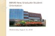 BBMB New Graduate Student Orientation€¦ · BBMB Oral Research Proposition Exam (ORPE) after year 1 Graduate College preliminary oral exam (Prelim) after year 2 Graduate College