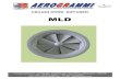 MLD - aerogrammi.grMLD – CEILING ROUND SWIRL DIFFUSER 2 GENERAL adjustable blades heating or cooling. We can regulate the blades corner o 10V 500 When you order MLD with electric