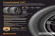 CrossContact LX - Engage360Training.com · 2019. 6. 7. · CrossContact™ LX25 FEATURES If you need a tire that provides improved fuel efficiency, long tread life, and a quiet and
